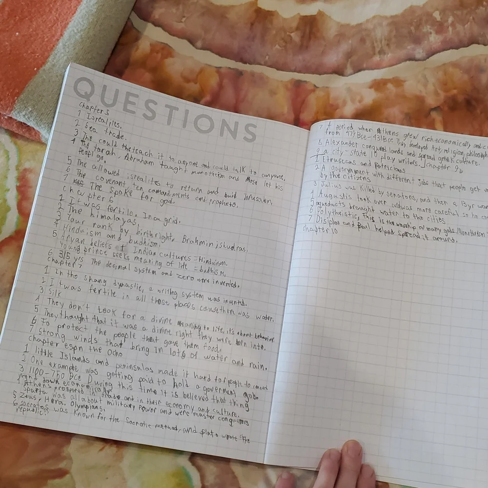 Homeschool History Timeline Notebooks - Lightly Used - Picture 5 of 7